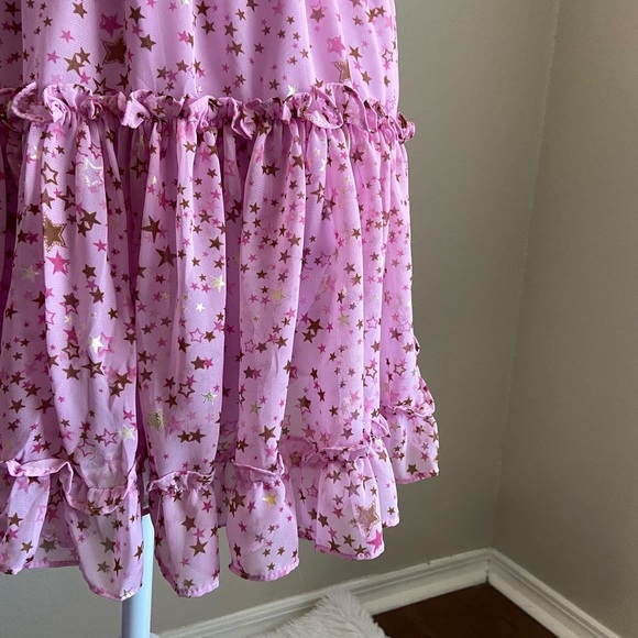 Large | Sofia One Shoulder Ruffle Dress - Picture 4 of 5